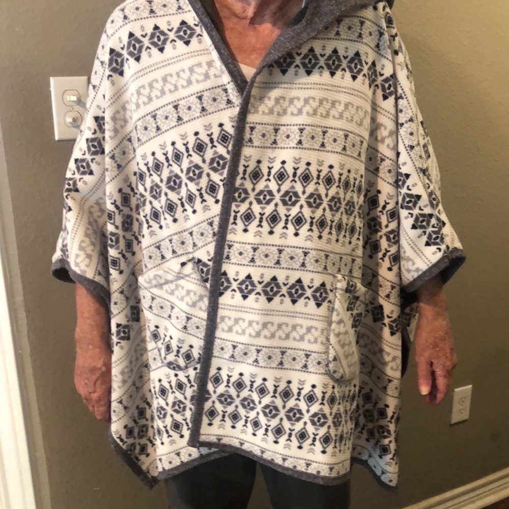 - Cute Wrap with Hood in One Size Fits Most Plus Size